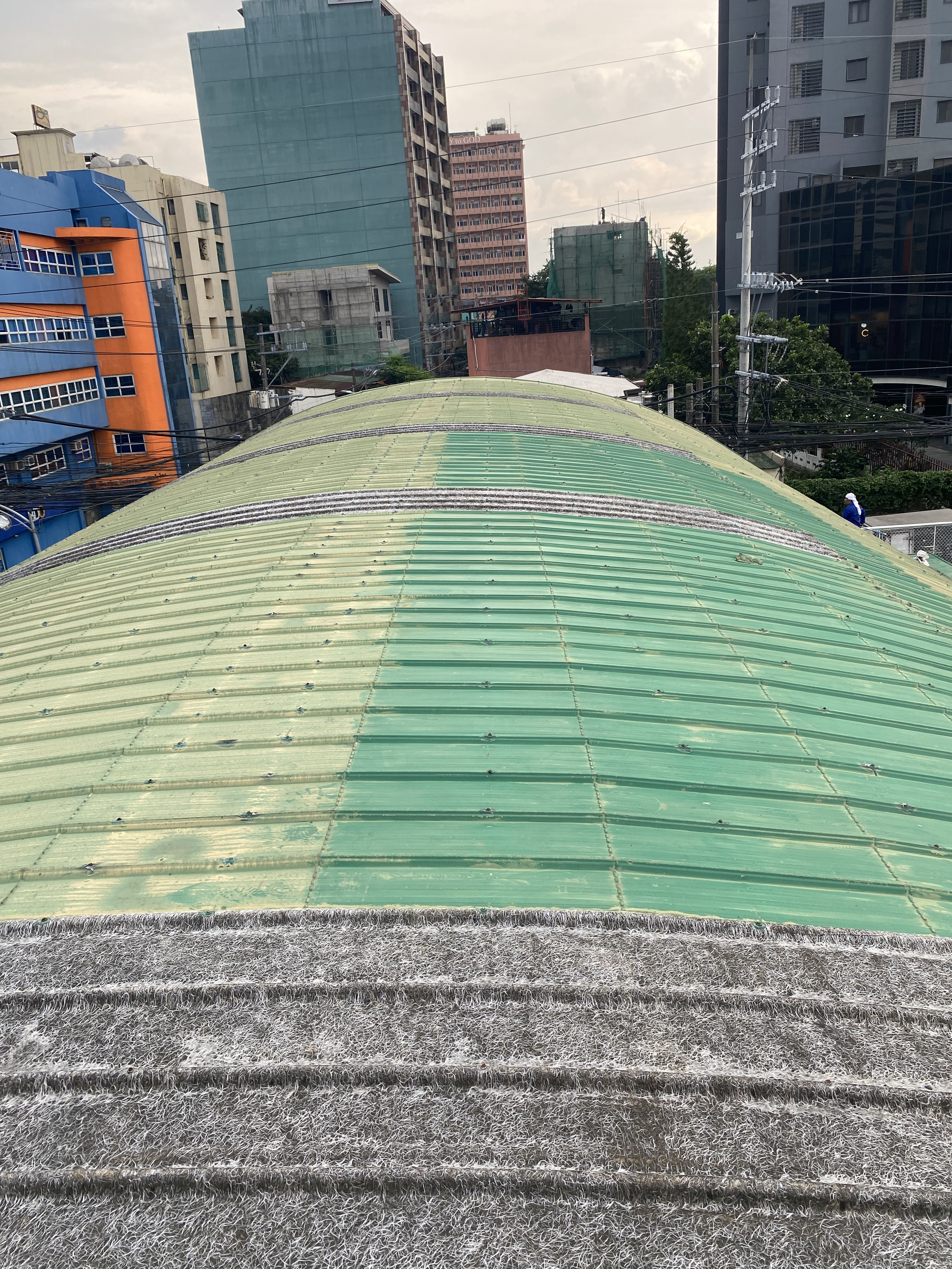 DLS-CSB Repainting — Benilde Covered Court